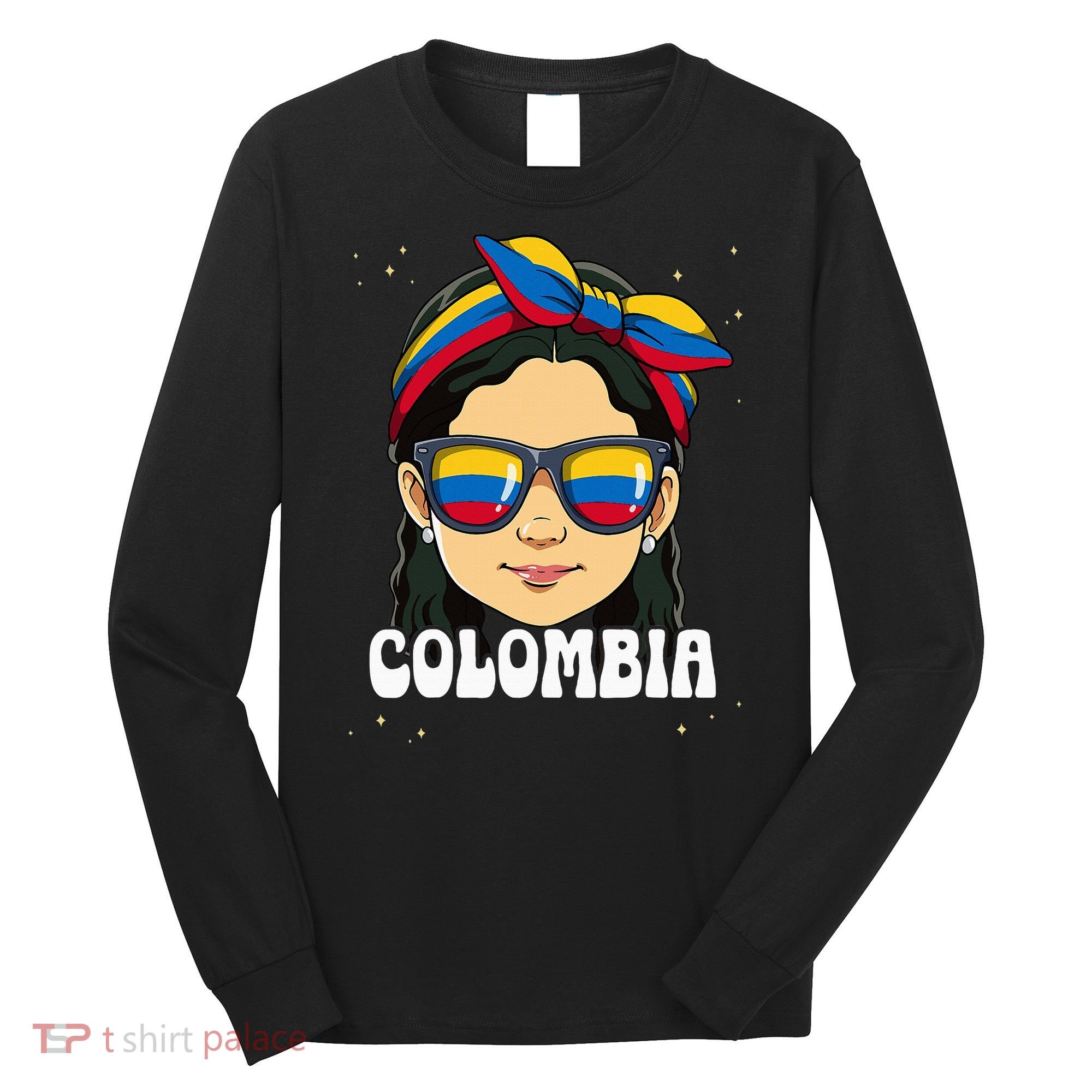 Colombian Girl Colombia Long Sleeve Shirt