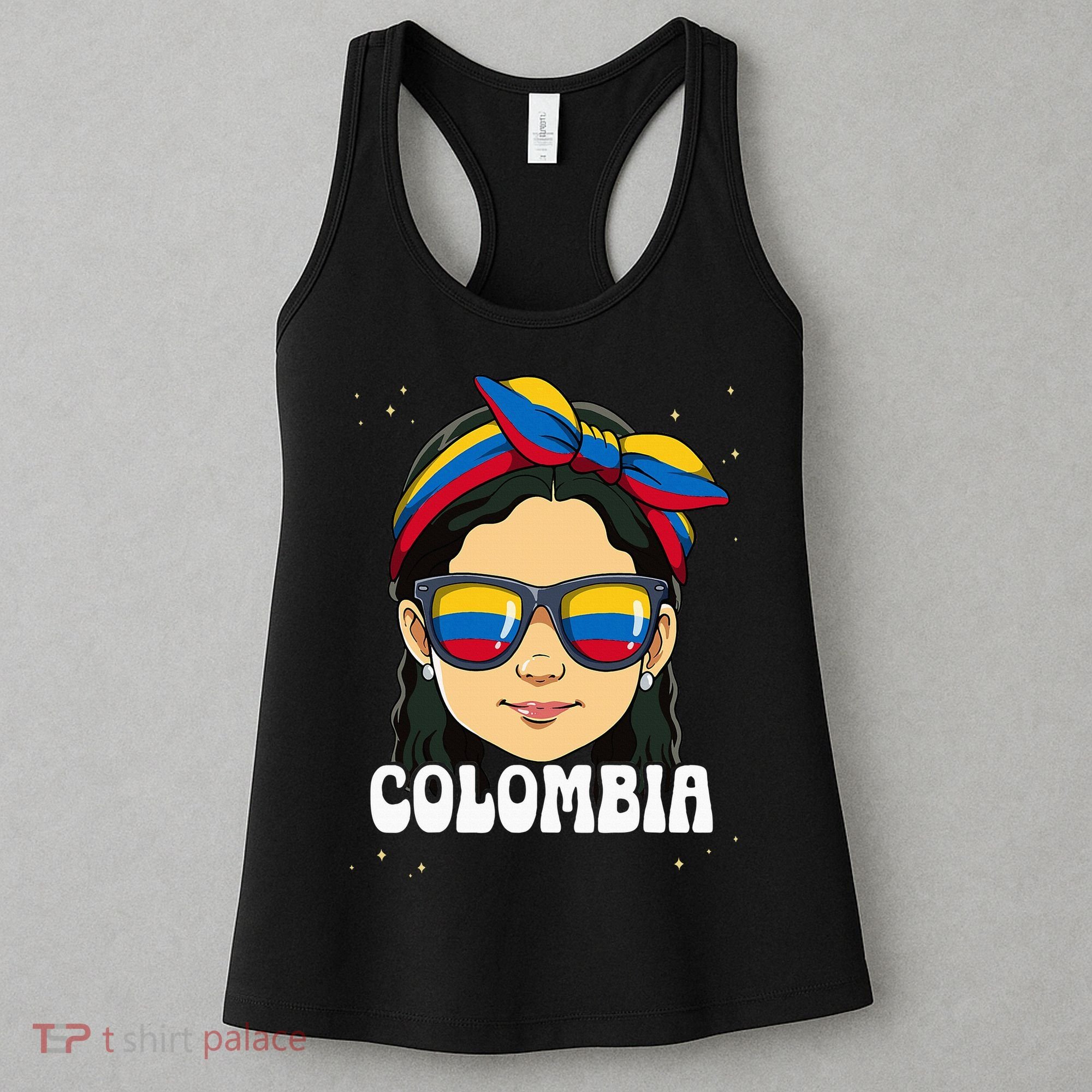 Colombian Girl Colombia Women's Tank Top
