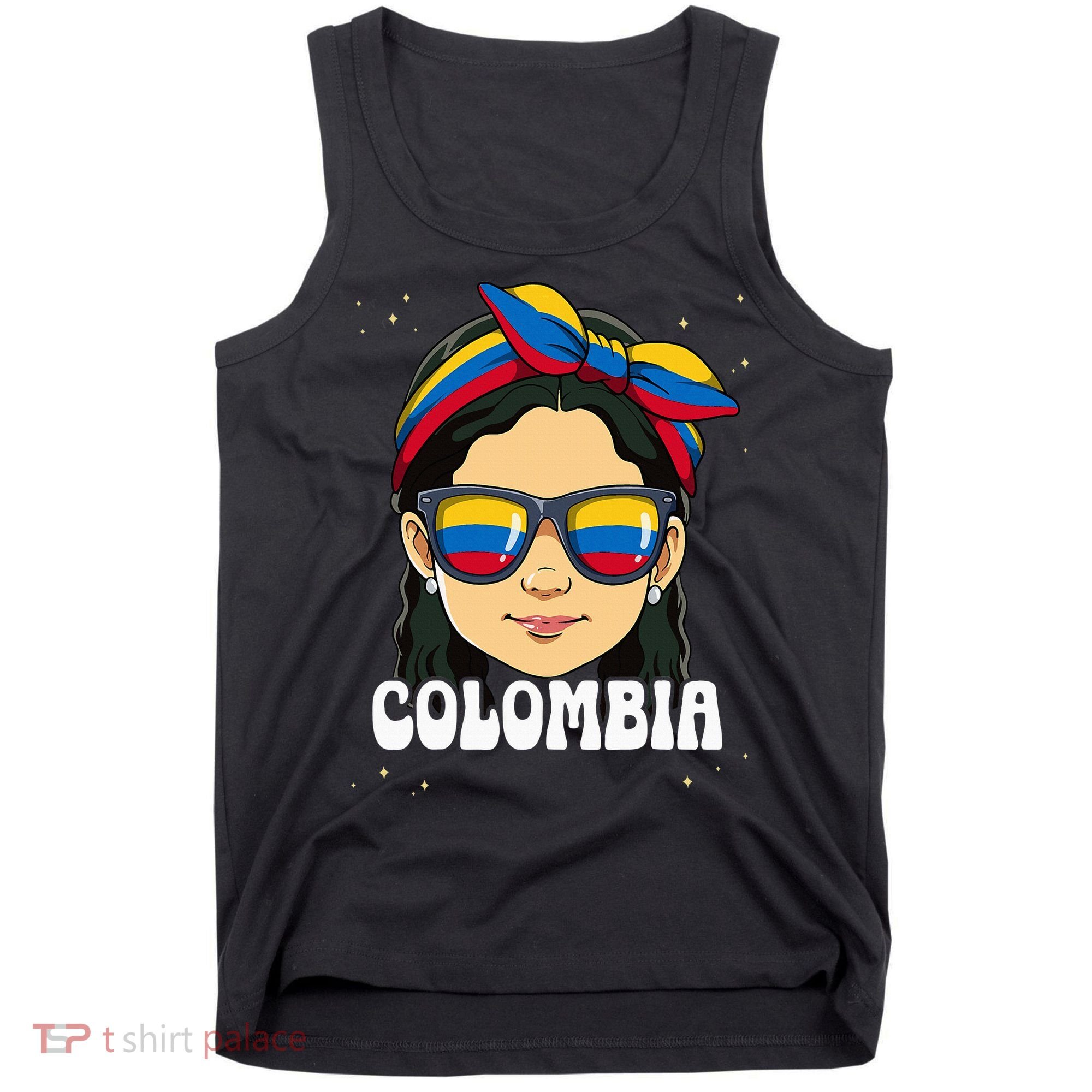 Colombian Girl Colombia Tank Top