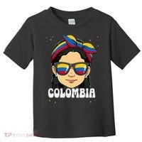 Colombian Girl Colombia Toddler T-Shirt thumb 0