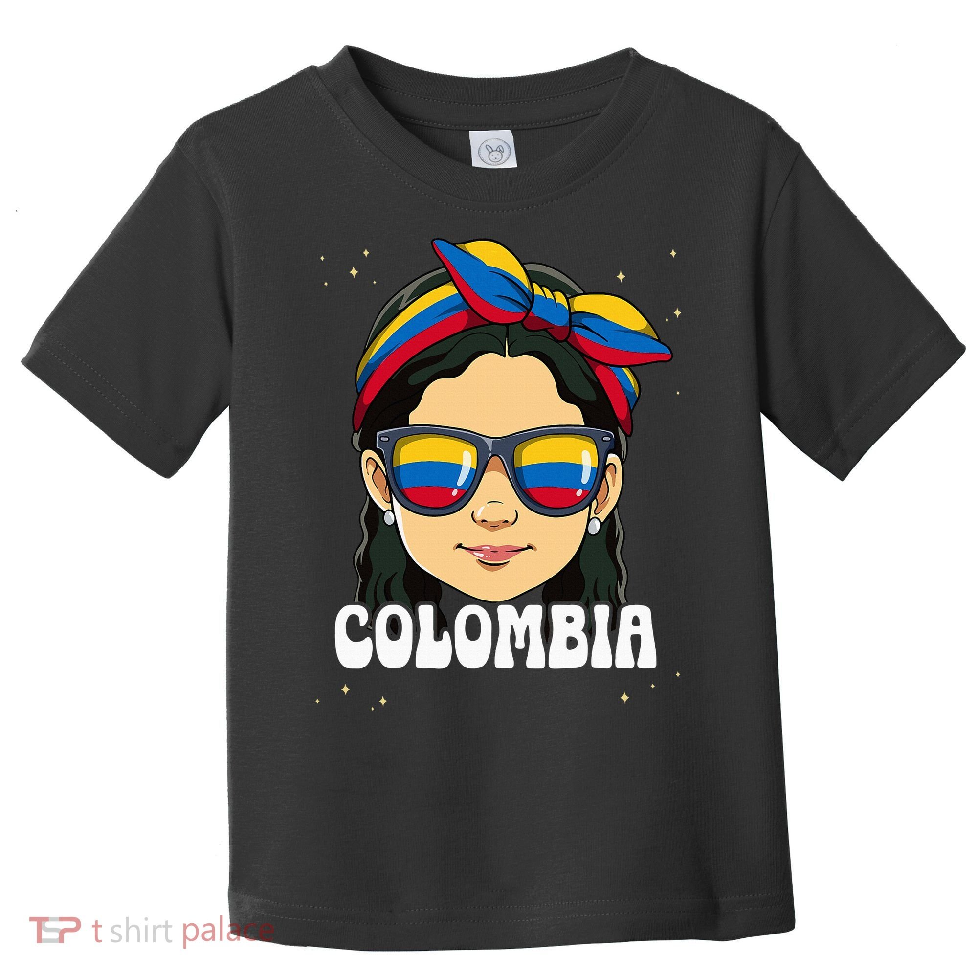 Colombian Girl Colombia Toddler T-Shirt