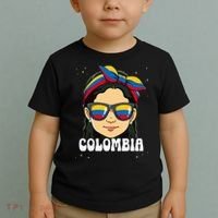 Colombian Girl Colombia Toddler T-Shirt thumb 2