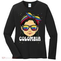 Colombian Girl Colombia Women's Long Sleeve Shirt thumb 0