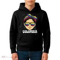 Colombian Girl Colombia Kids Hoodie thumb 4