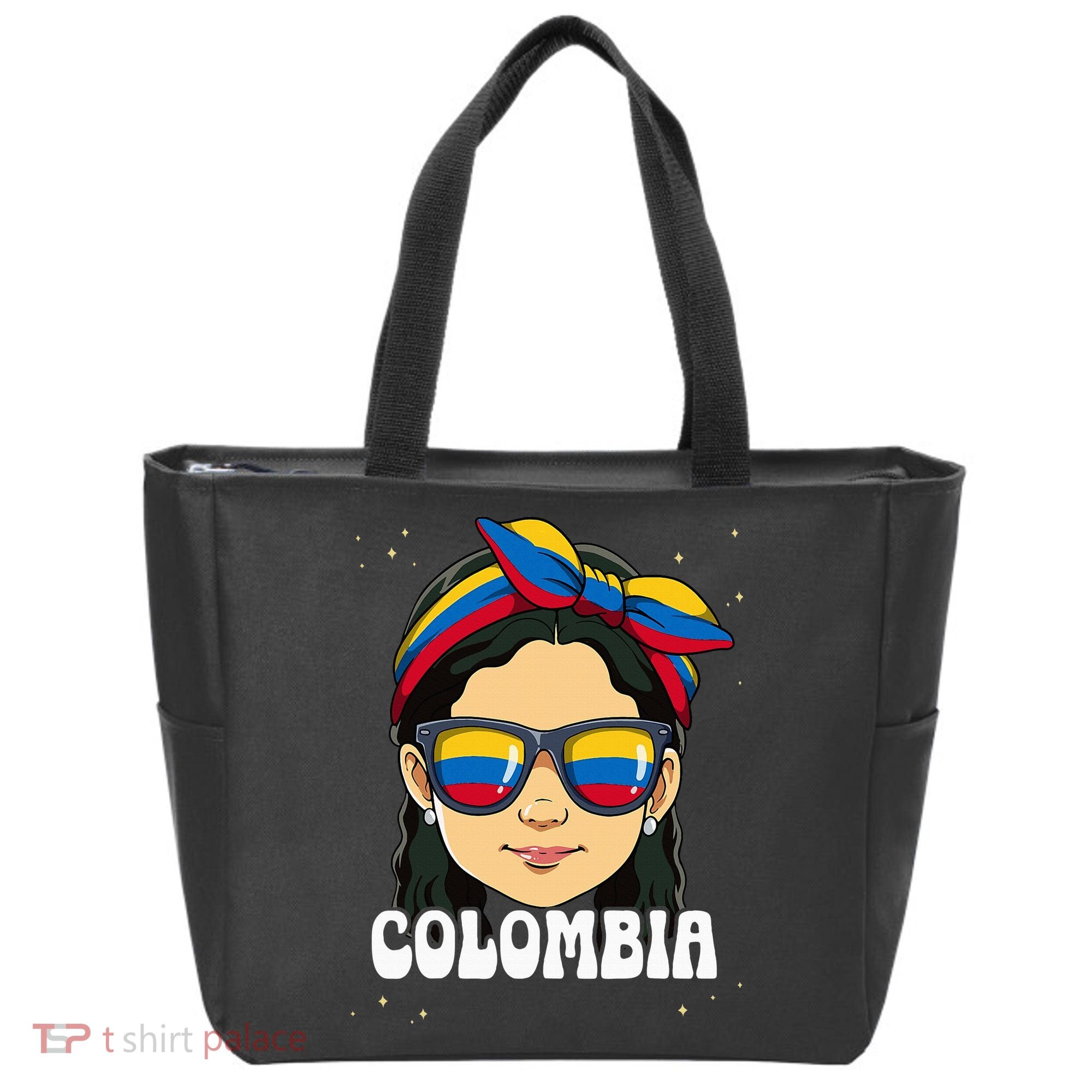 Colombian Girl Colombia Tote Bag