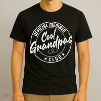 Cool Grandpas Club Member Vintage T-Shirt thumb 3