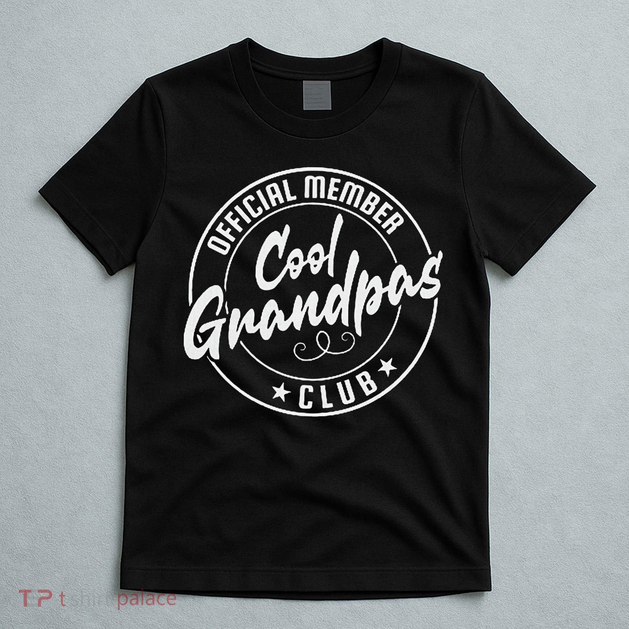 Cool Grandpas Club Member Vintage T-Shirt