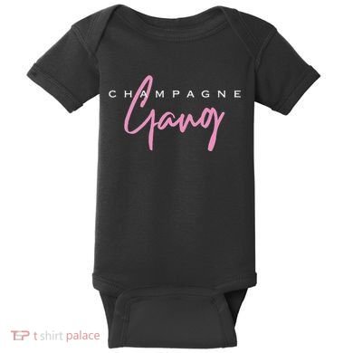 Champagne Gang Baby Bodysuit