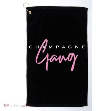 Champagne Gang Golf Towel