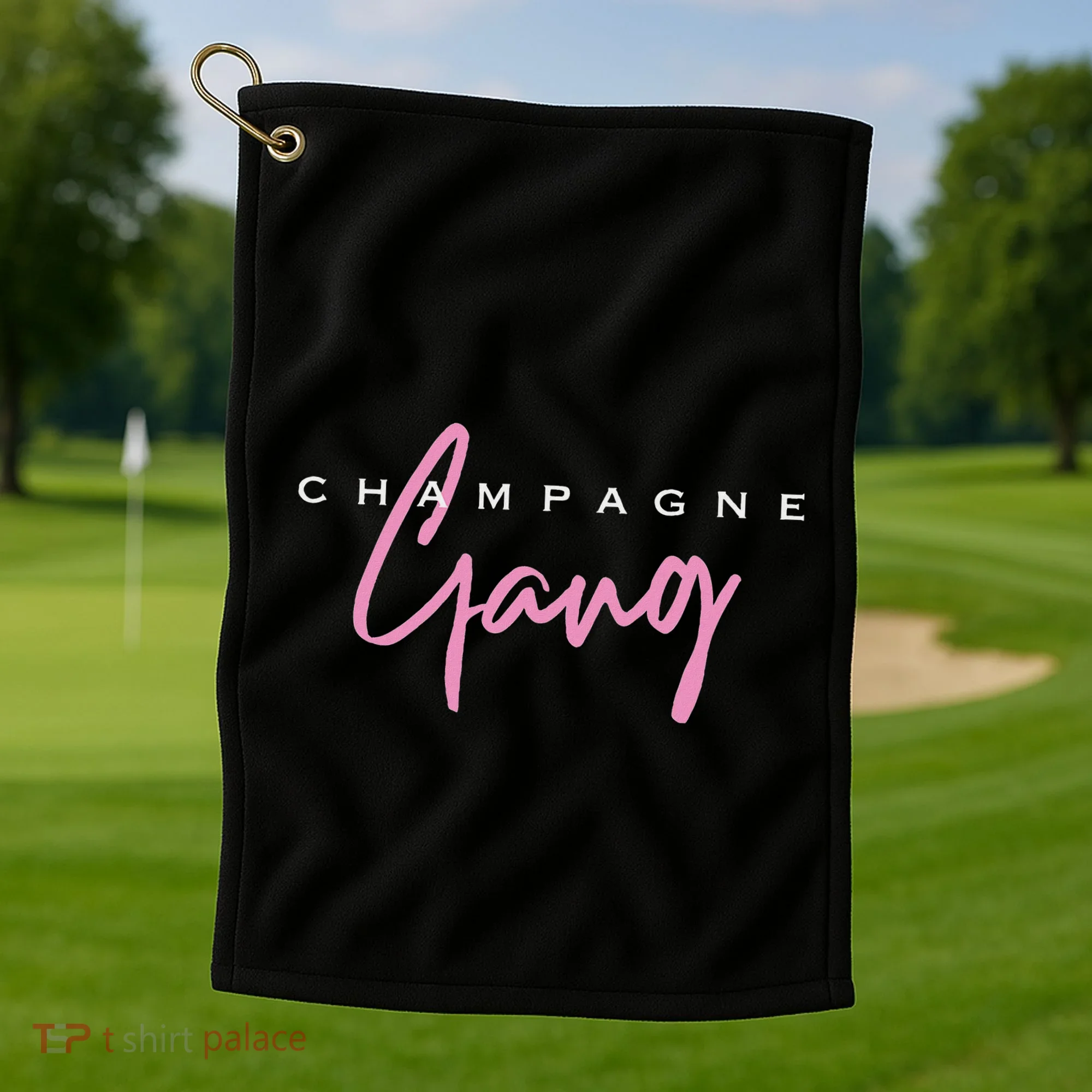 Champagne Gang Golf Towel