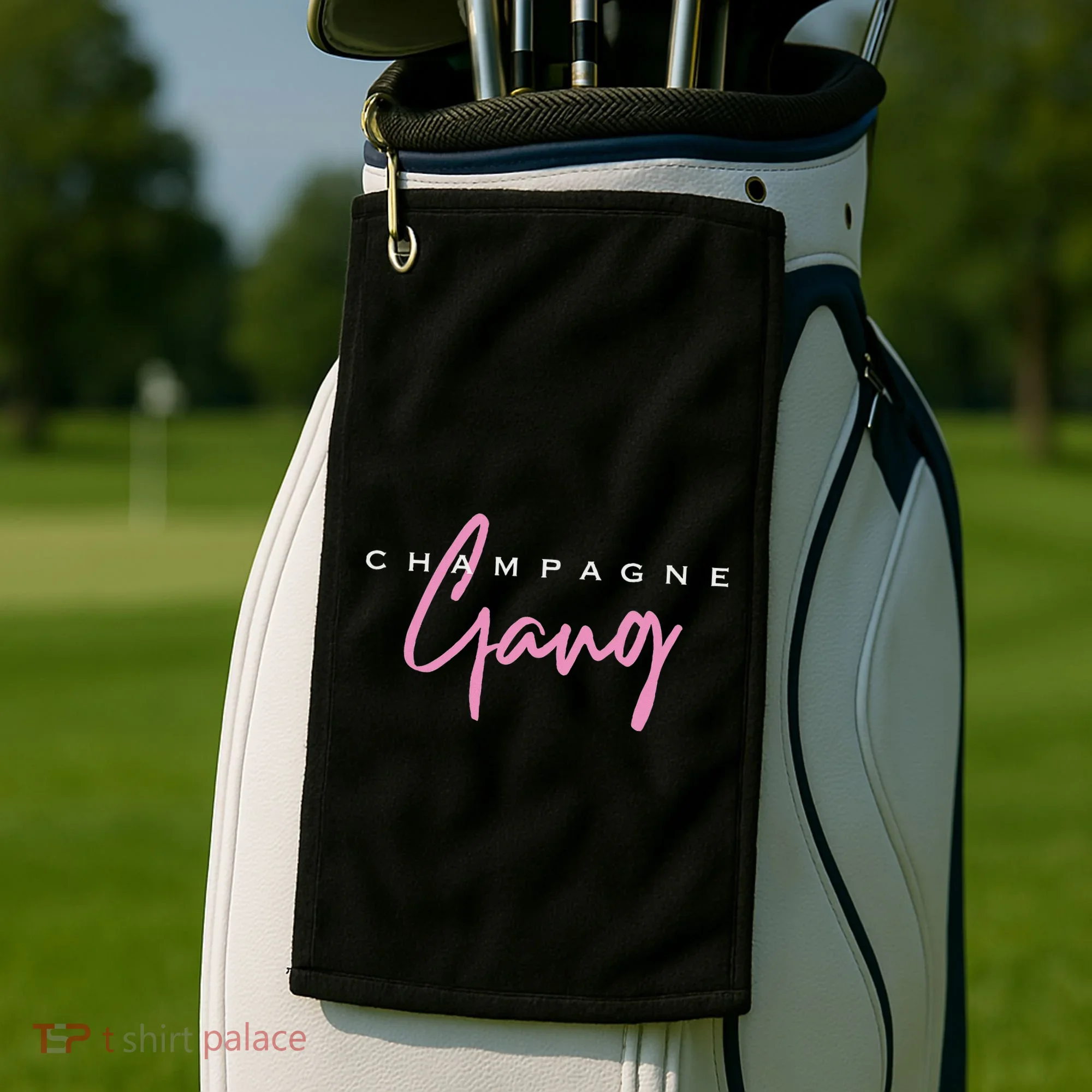 Champagne Gang Golf Towel