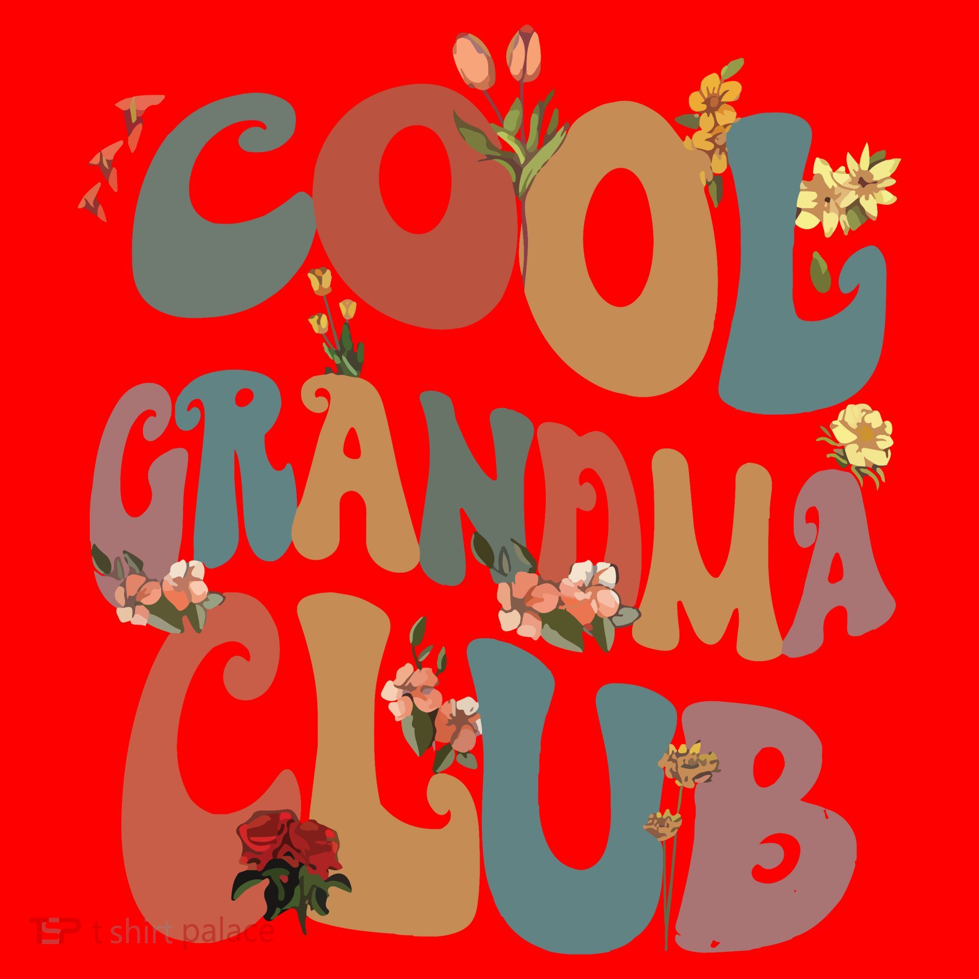 Cool Grandma Club Santa Hat