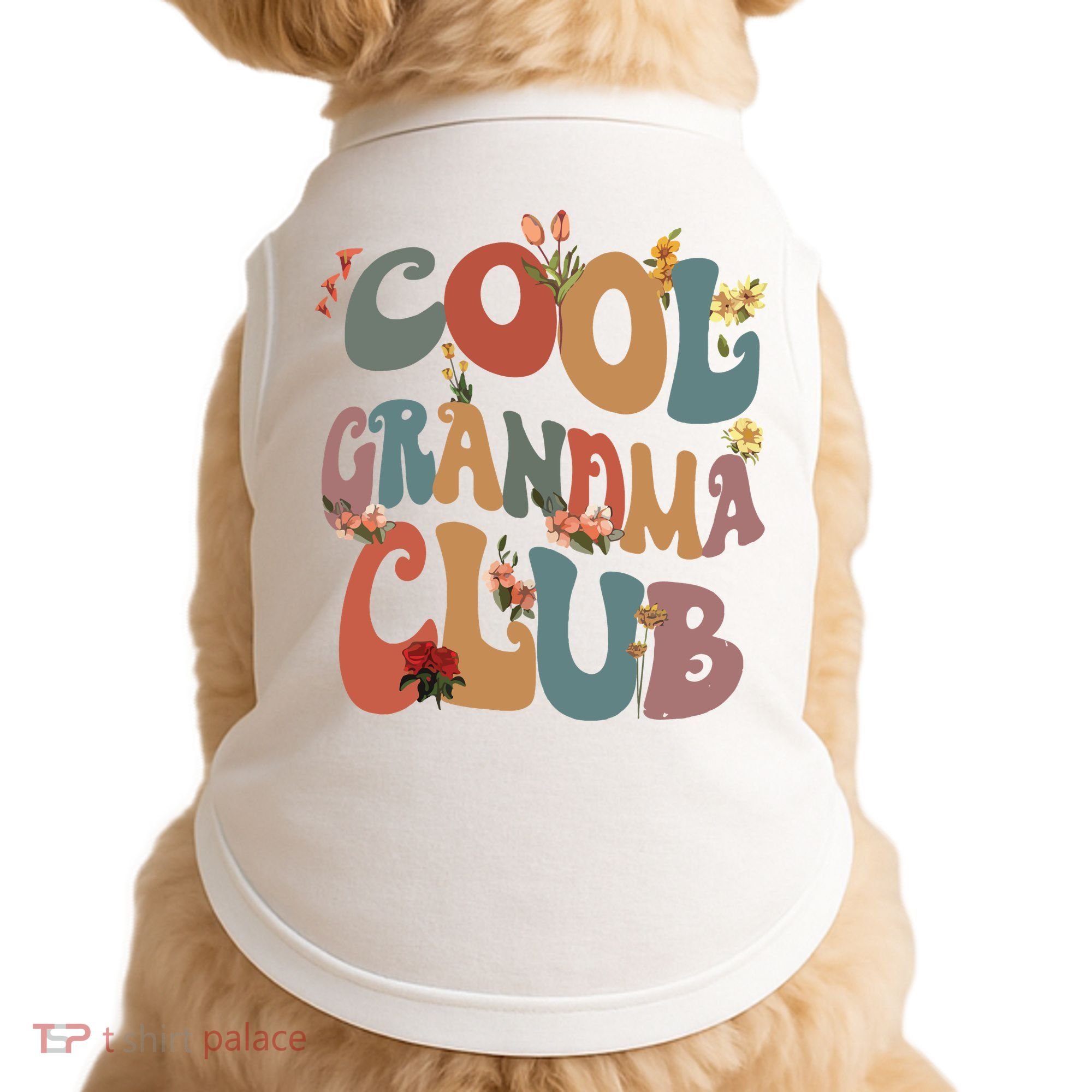 Cool Grandma Club Doggie Tank