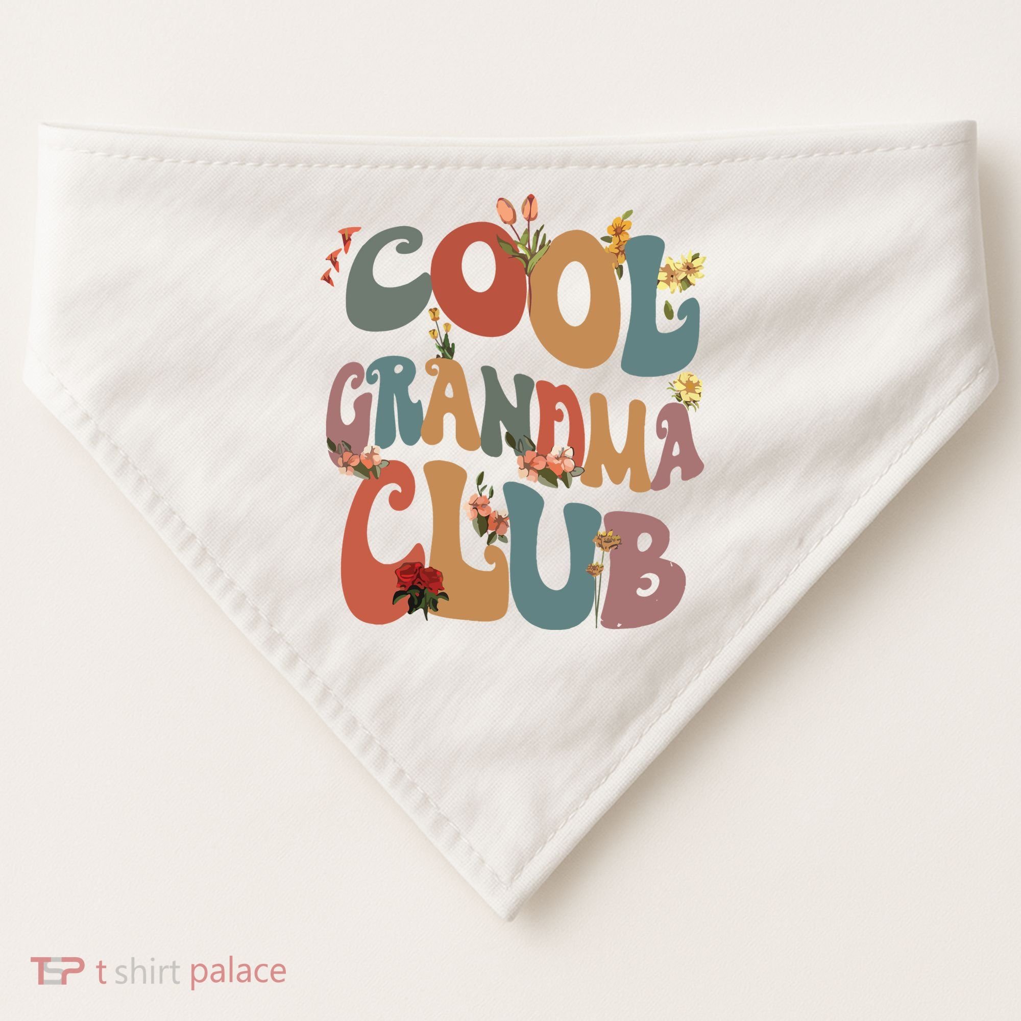 Cool Grandma Club USA-Made Doggie Bandana