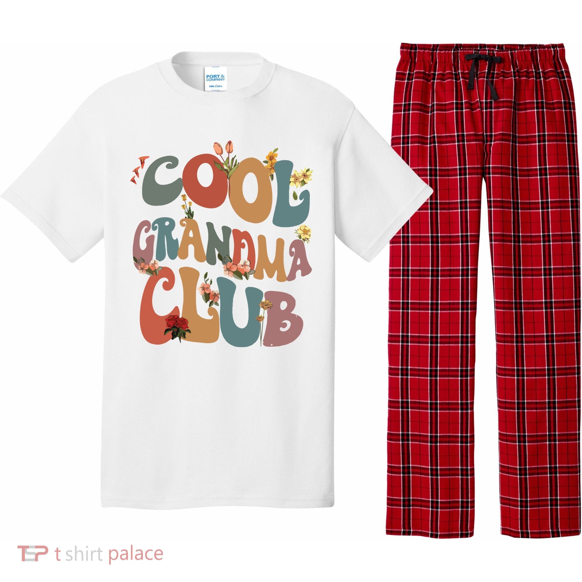 Cool Grandma Club Pajama Set