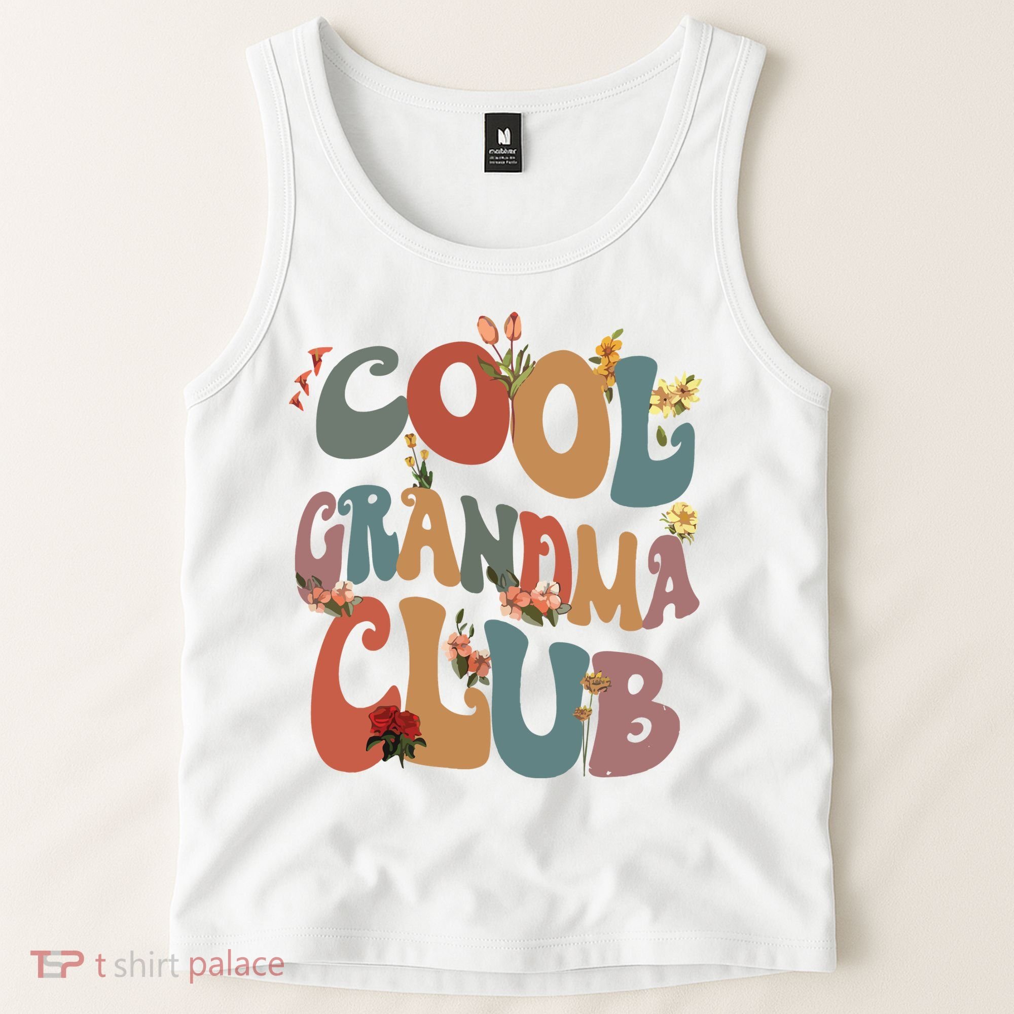 Cool Grandma Club Tank Top