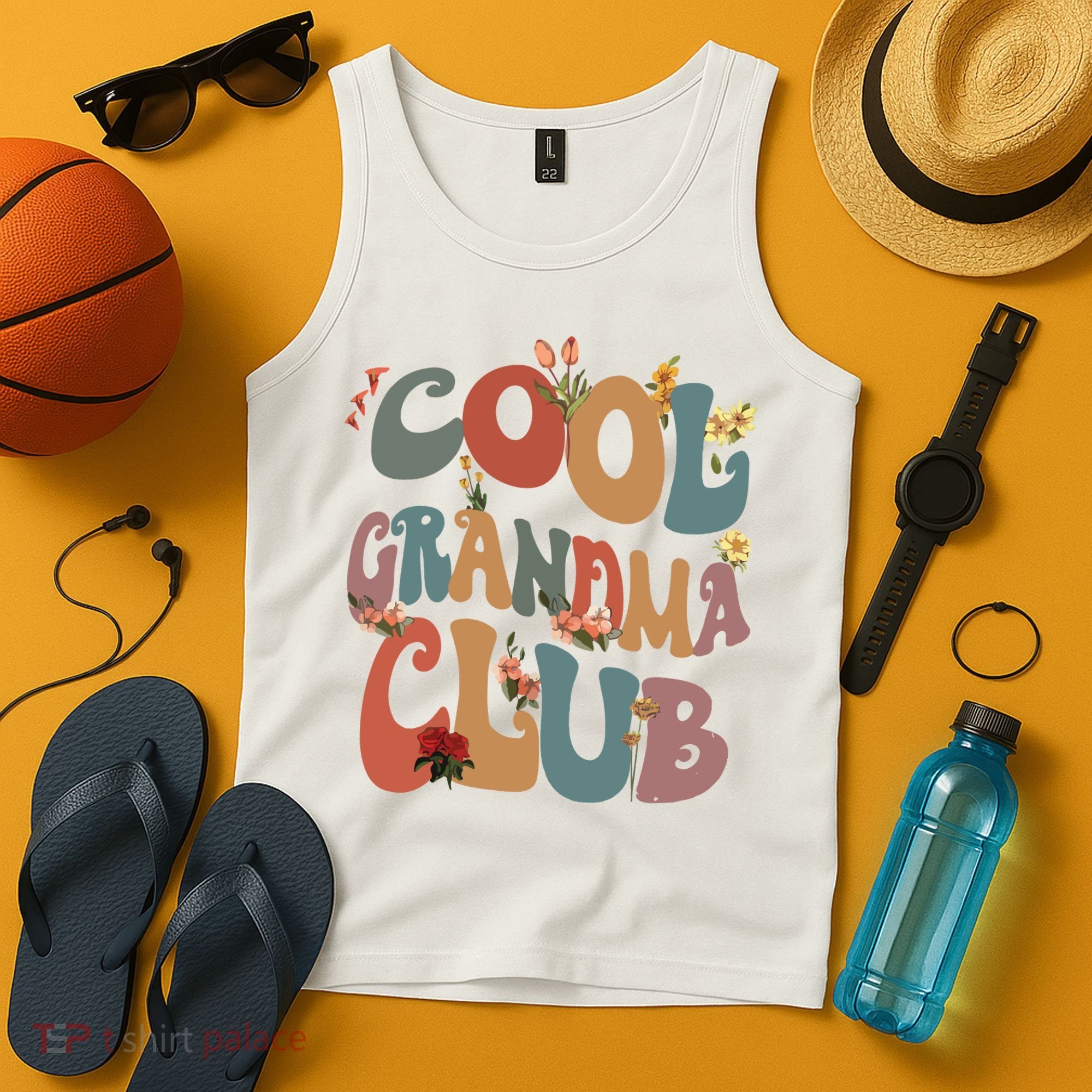 Cool Grandma Club Tank Top