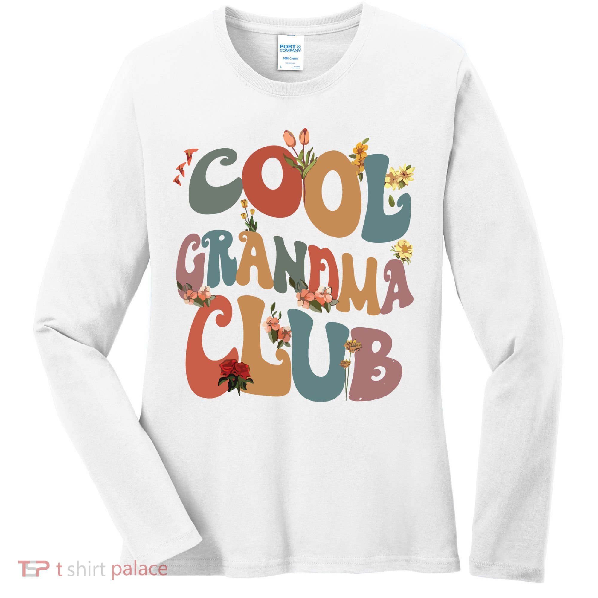 Cool Grandma Club Women's Long Sleeve Shirt