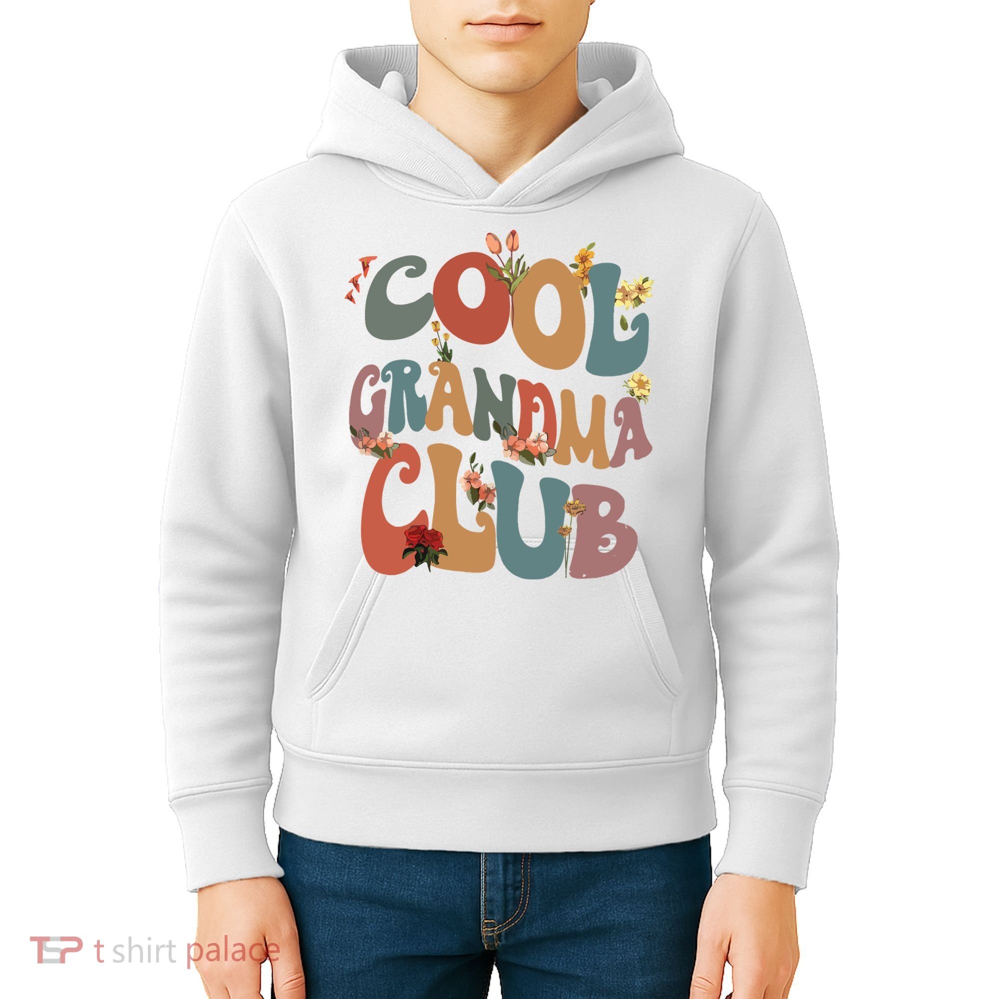 Cool Grandma Club Kids Hoodie