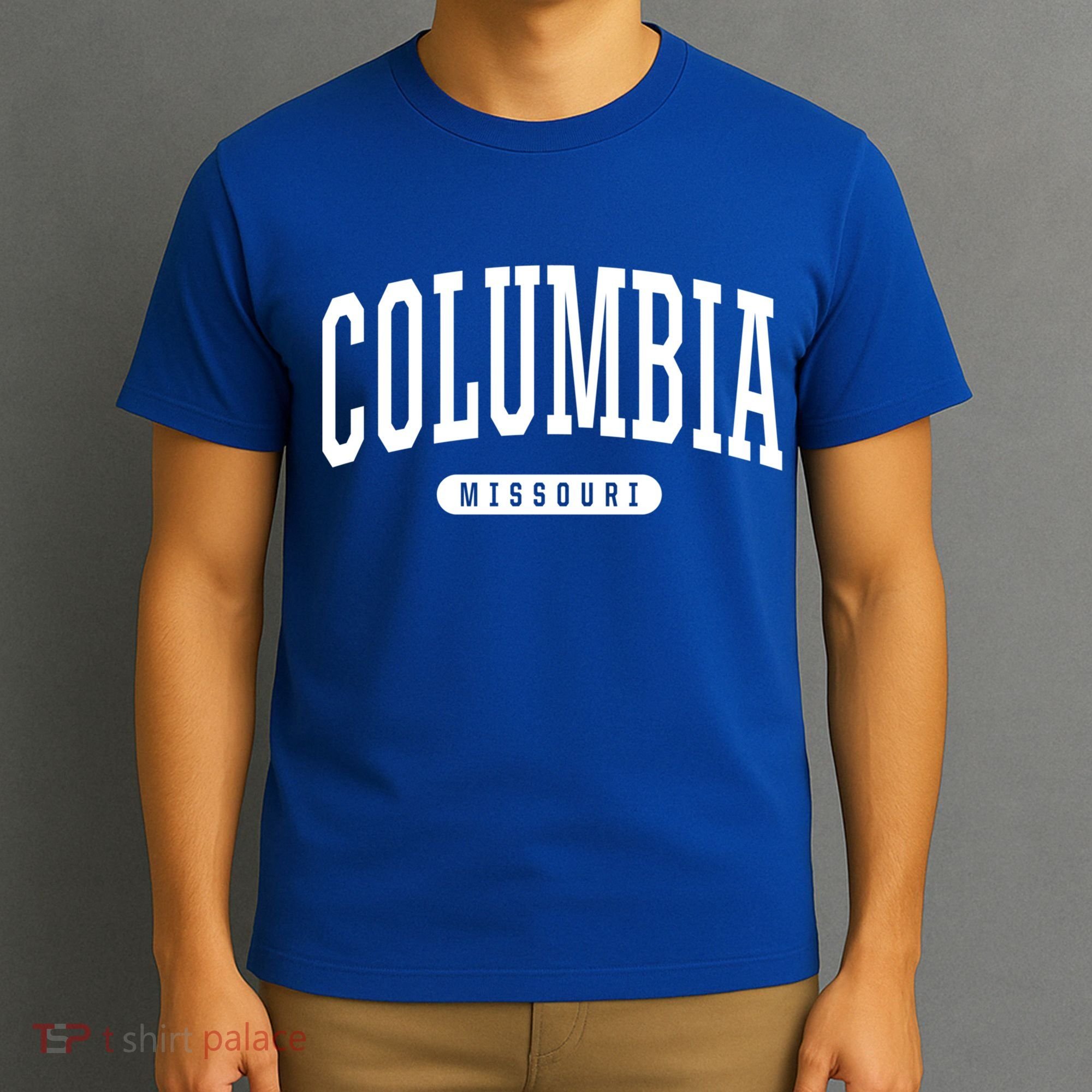 Columbia Gift College University Style Mo Usa T-Shirt