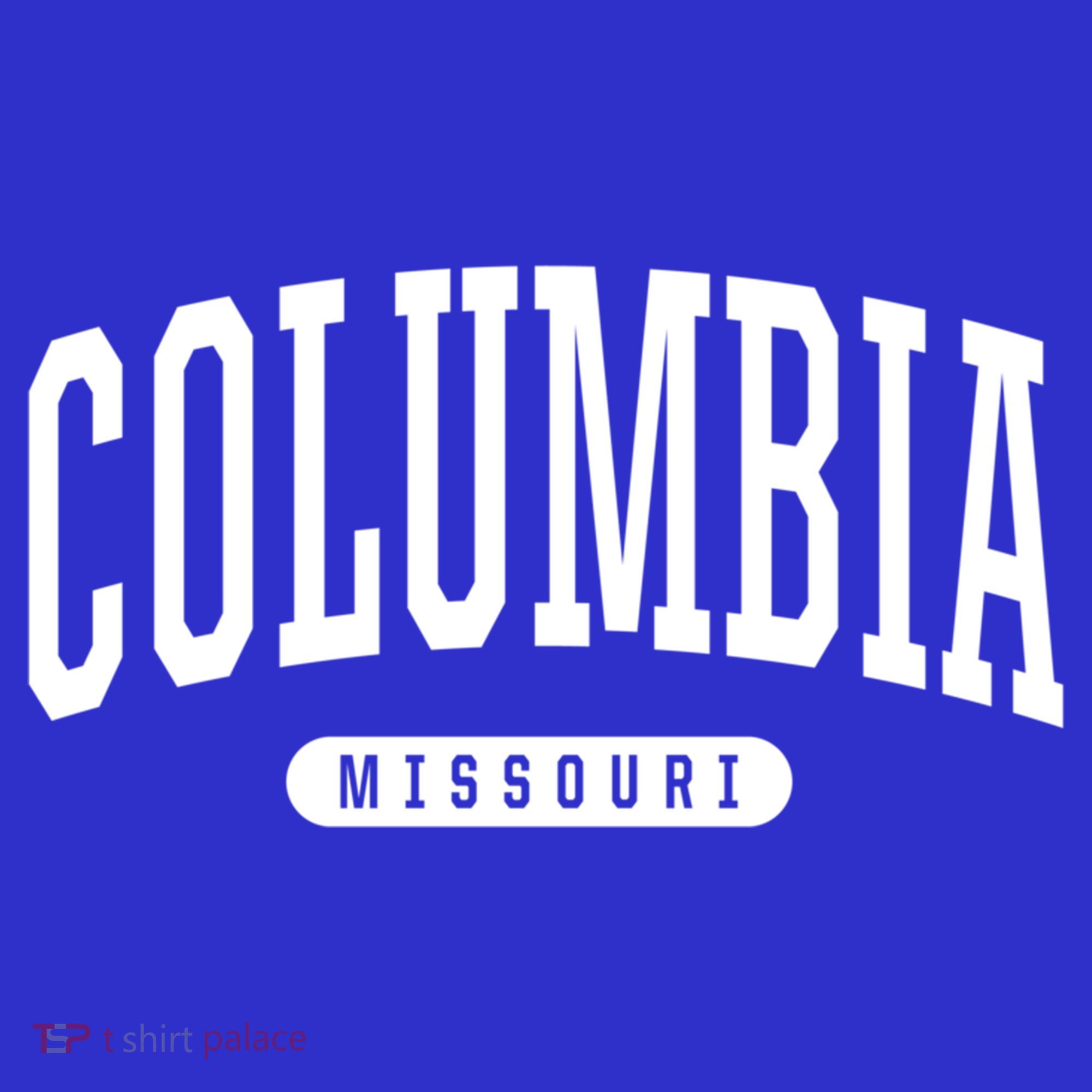 Columbia Gift College University Style Mo Usa Women's Tank Top
