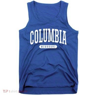 Columbia Gift College University Style Mo Usa Tank Top