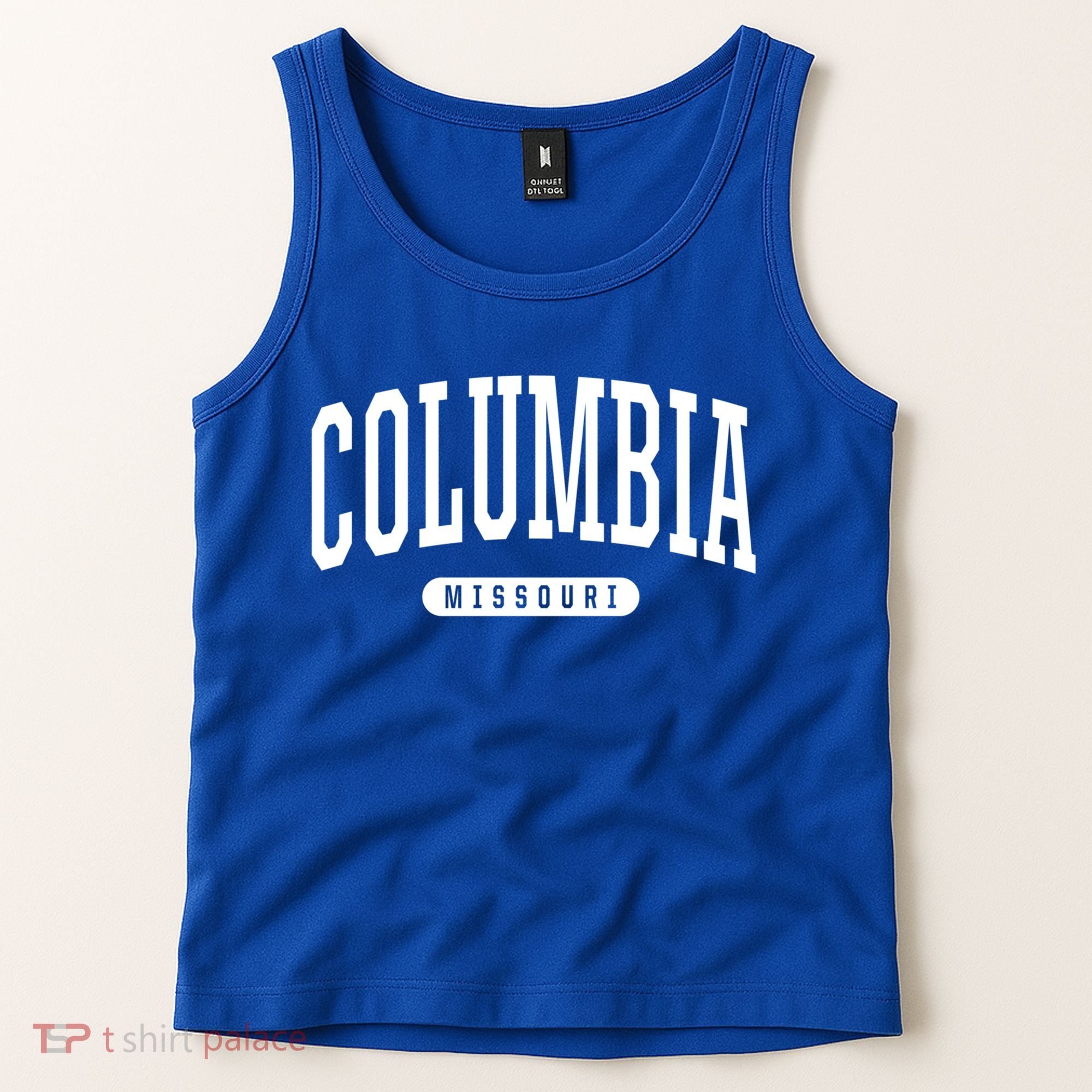 Columbia Gift College University Style Mo Usa Tank Top
