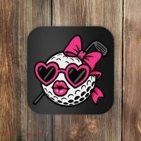 Coquette Golf Chic Preppy Style Cute Fashion Women Coaster thumb 0