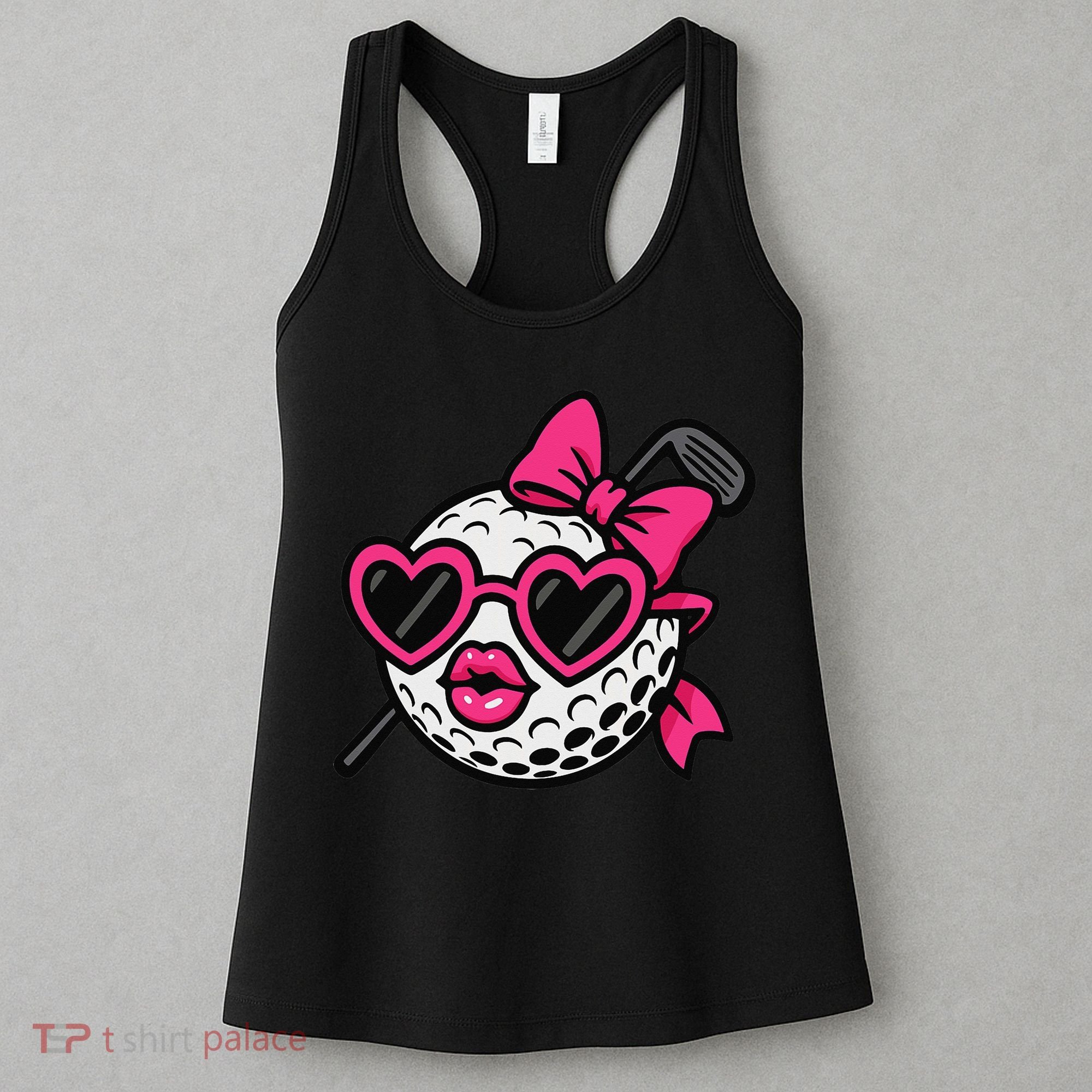 Coquette Golf Chic Preppy Style Cute Fashion Women Women's Tank Top