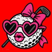 Coquette Golf Chic Preppy Style Cute Fashion Women Santa Hat thumb 1