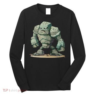 Cool Golem Costume Long Sleeve Shirt