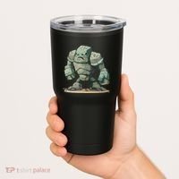 Cool Golem Costume Tumbler thumb 2