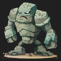 Cool Golem Costume Hat thumb 2
