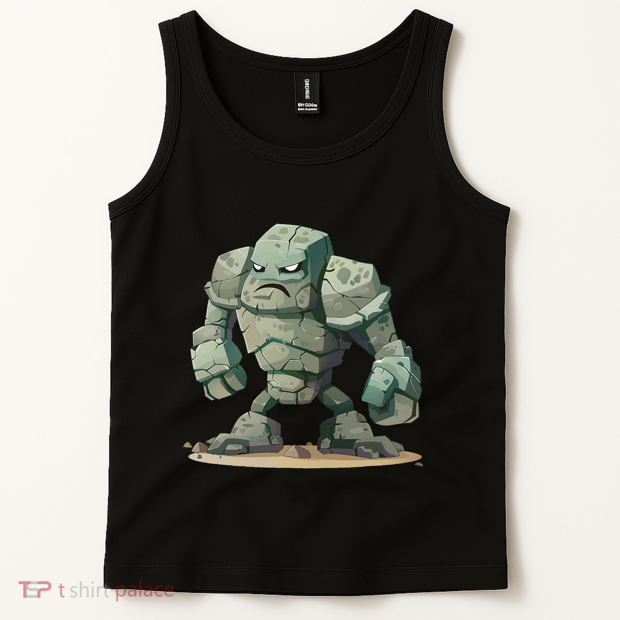 Cool Golem Costume Tank Top