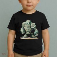 Cool Golem Costume Toddler T-Shirt thumb 2