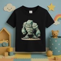 Cool Golem Costume Toddler T-Shirt thumb 3