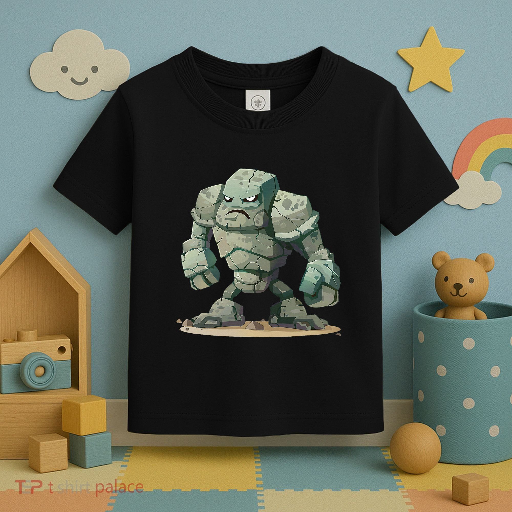 Cool Golem Costume Toddler T-Shirt