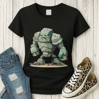 Cool Golem Costume Women's T-Shirt thumb 3