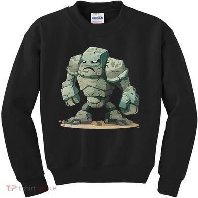 Cool Golem Costume Kids Sweatshirt