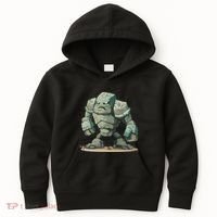 Cool Golem Costume Kids Hoodie thumb 0
