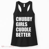 Chubby Girl Cuddle Better Women's Tank Top thumb 0