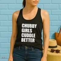 Chubby Girl Cuddle Better Women's Tank Top thumb 2