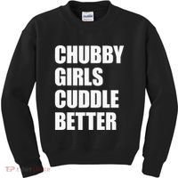 Chubby Girl Cuddle Better Kids Sweatshirt thumb 0