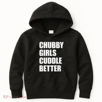 Chubby Girl Cuddle Better Kids Hoodie thumb 0