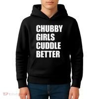 Chubby Girl Cuddle Better Kids Hoodie thumb 4
