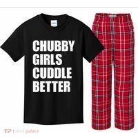 Chubby Girl Cuddle Better Kids Plaid Pajama Set thumb 0
