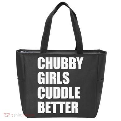 Chubby Girl Cuddle Better Tote Bag