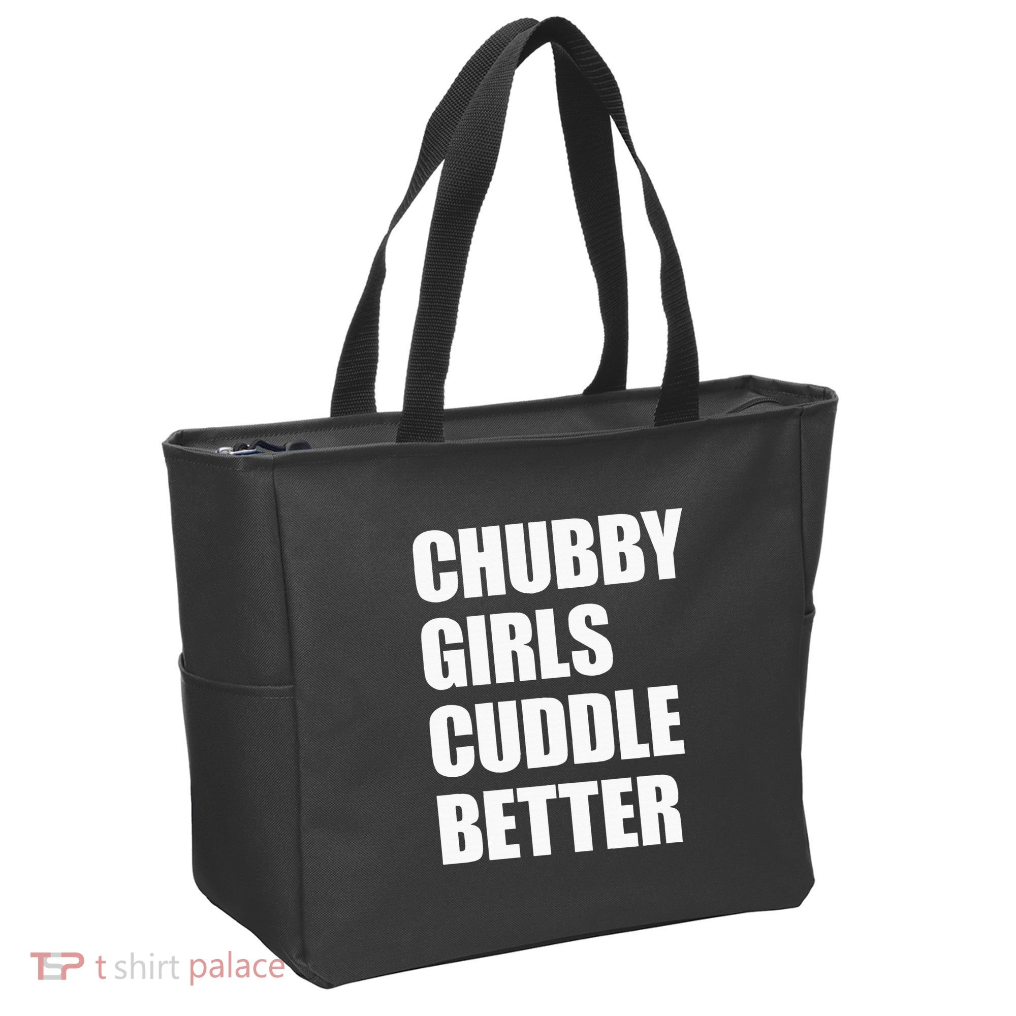 Chubby Girl Cuddle Better Tote Bag