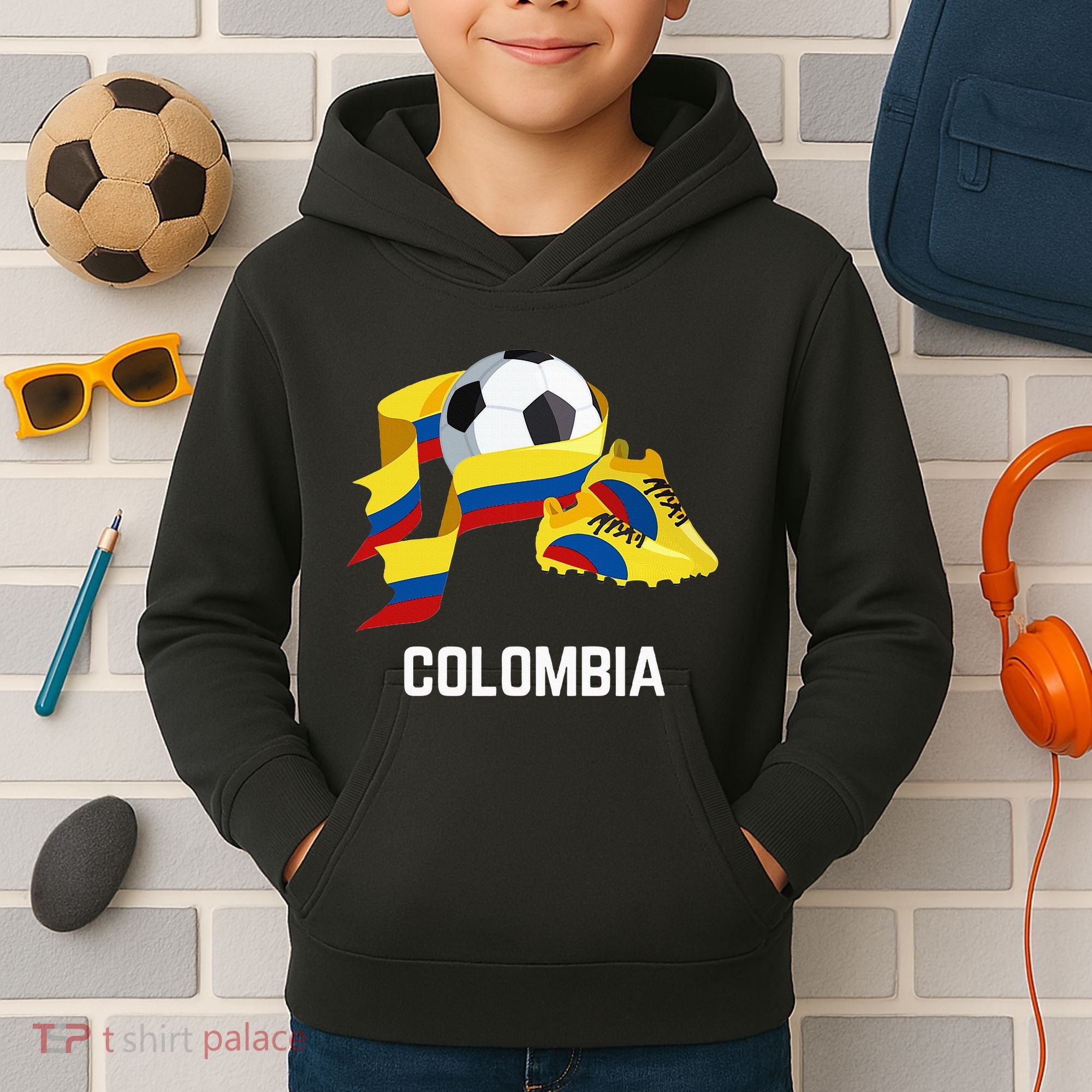 Colombia Graphic Kids Hoodie