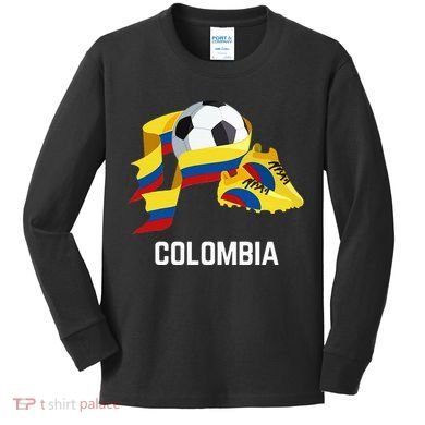 Colombia Graphic Kids Long Sleeve Shirt